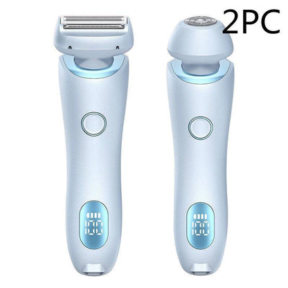 2-in-1 Rechargeable Hair Removal Epilator: Your All-in-One Solution for Silky Smooth Skin - All Inclusive Family Treasures