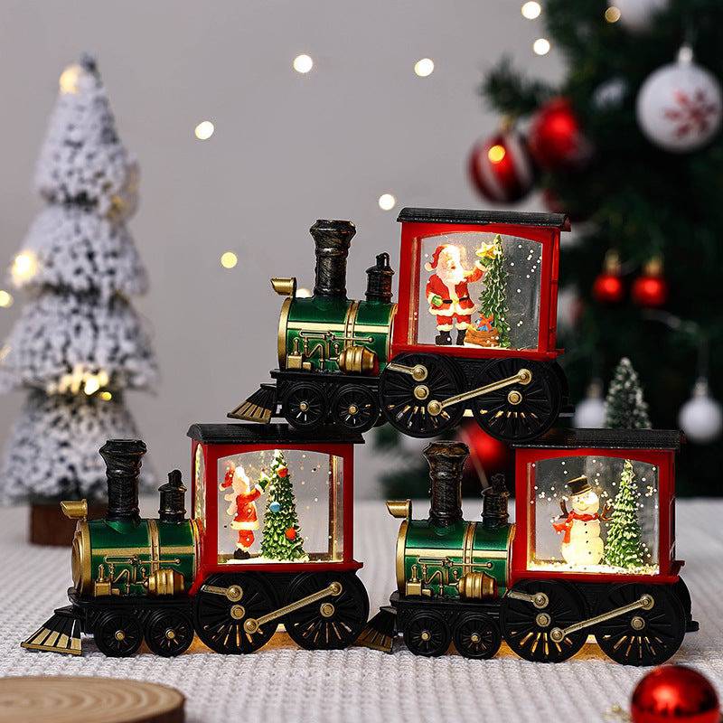 Festive Christmas Train Night Lamp - Add Magic to Your Holidays! - All Inclusive Family Treasures