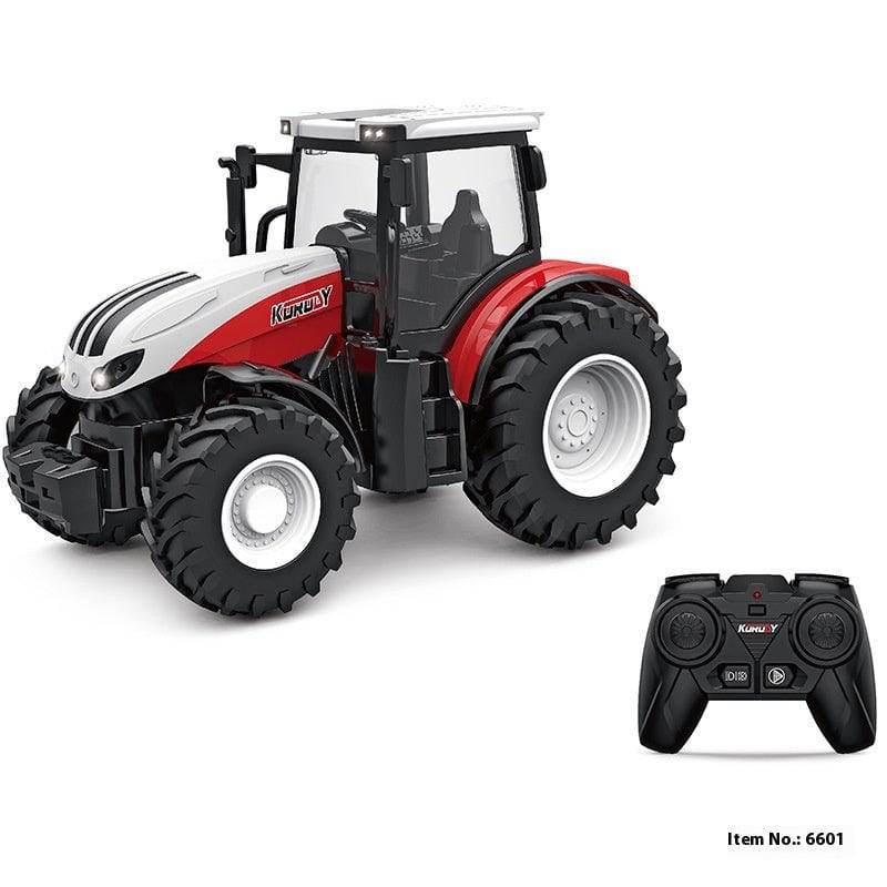 Remote Control Farmer Tractor Toy with Livestock Transport - All Inclusive Family Treasures