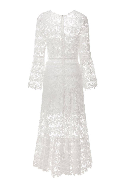 The Enchanting Blossom Lace Maxi – Where Elegance Meets Unmatched Comfort - All Inclusive Family Treasures