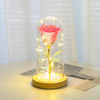 Eternal LED Rose in Glass Dome – A Magical Gift for Every Occasion - All Inclusive Family Treasures