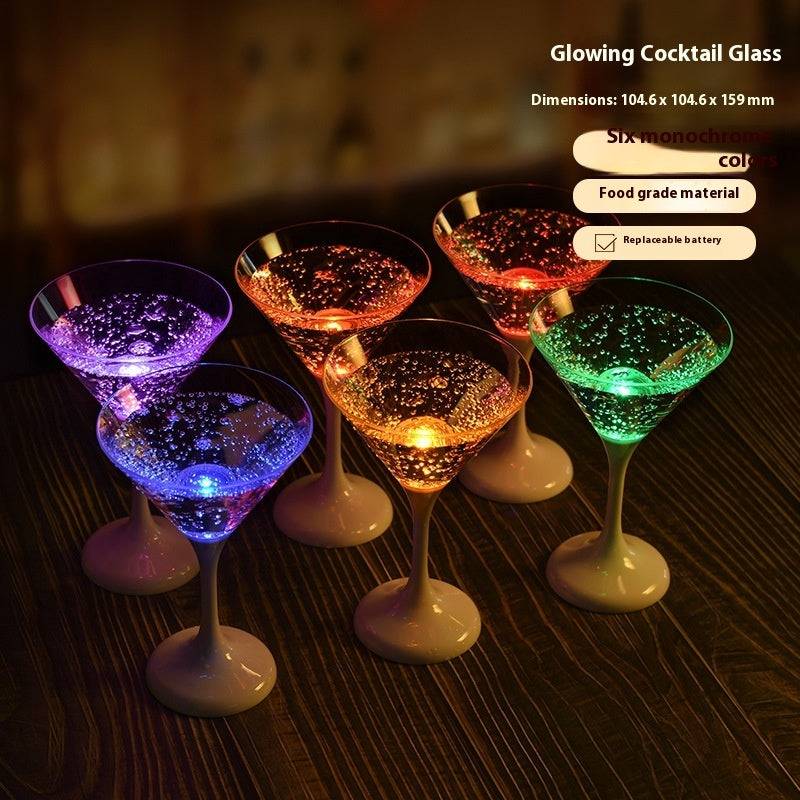 LED Glowing Cocktail Glasses – Color-Changing LED Cups for Parties & Special Events - All Inclusive Family Treasures
