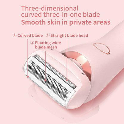 2-in-1 Rechargeable Hair Removal Epilator: Your All-in-One Solution for Silky Smooth Skin - All Inclusive Family Treasures