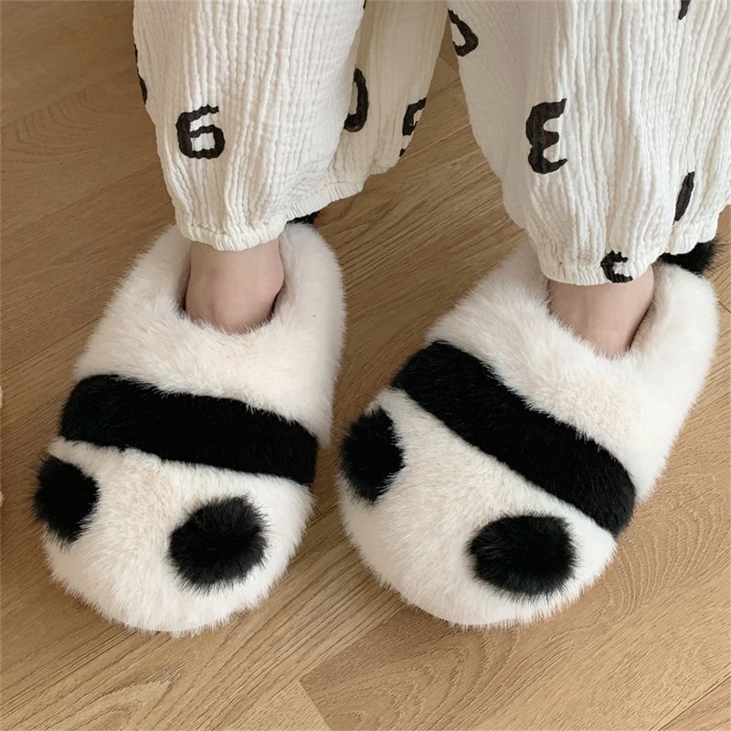 Snug & Cuddle Panda Plush Slippers