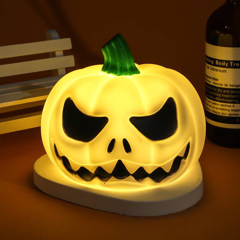 Halloween LED Glowing Pumpkin & Ghost Night Lamps – Adorable Spooky Ornaments for a Magical Glow! - All Inclusive Family Treasures