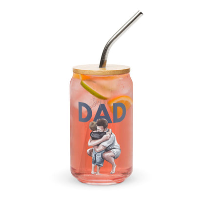 Can-shaped glass for mocktails, coffees and so much more - Only for Super Dads - All Inclusive Family Treasures