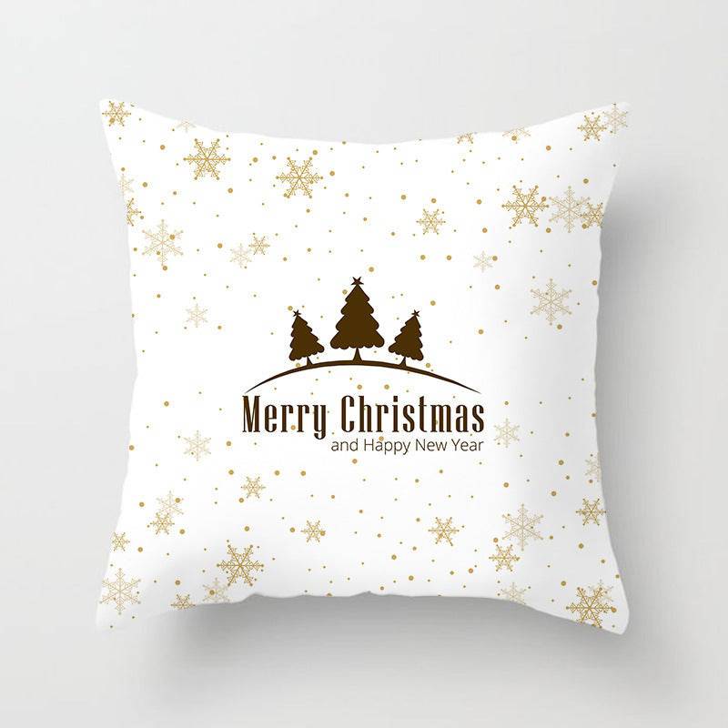 Festive Christmas Pillow Covers - Holiday Decorative Cushion Covers for Cozy Home Decor - All Inclusive Family Treasures