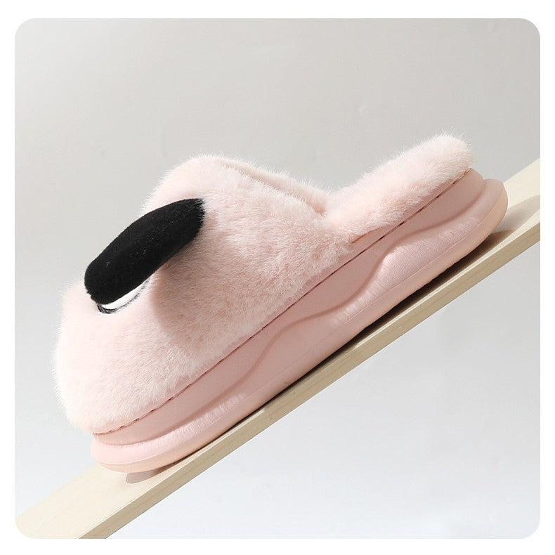 Cozy Pup Plush Slippers – Cute & Comfy Winter Warmth