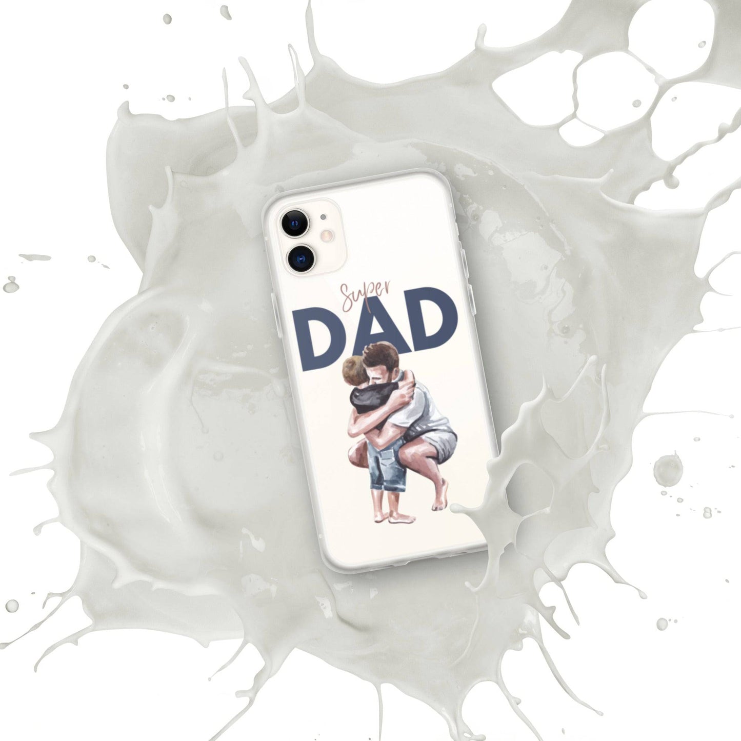 Super Dad - Clear Case for iPhone® - All Inclusive Family Treasures