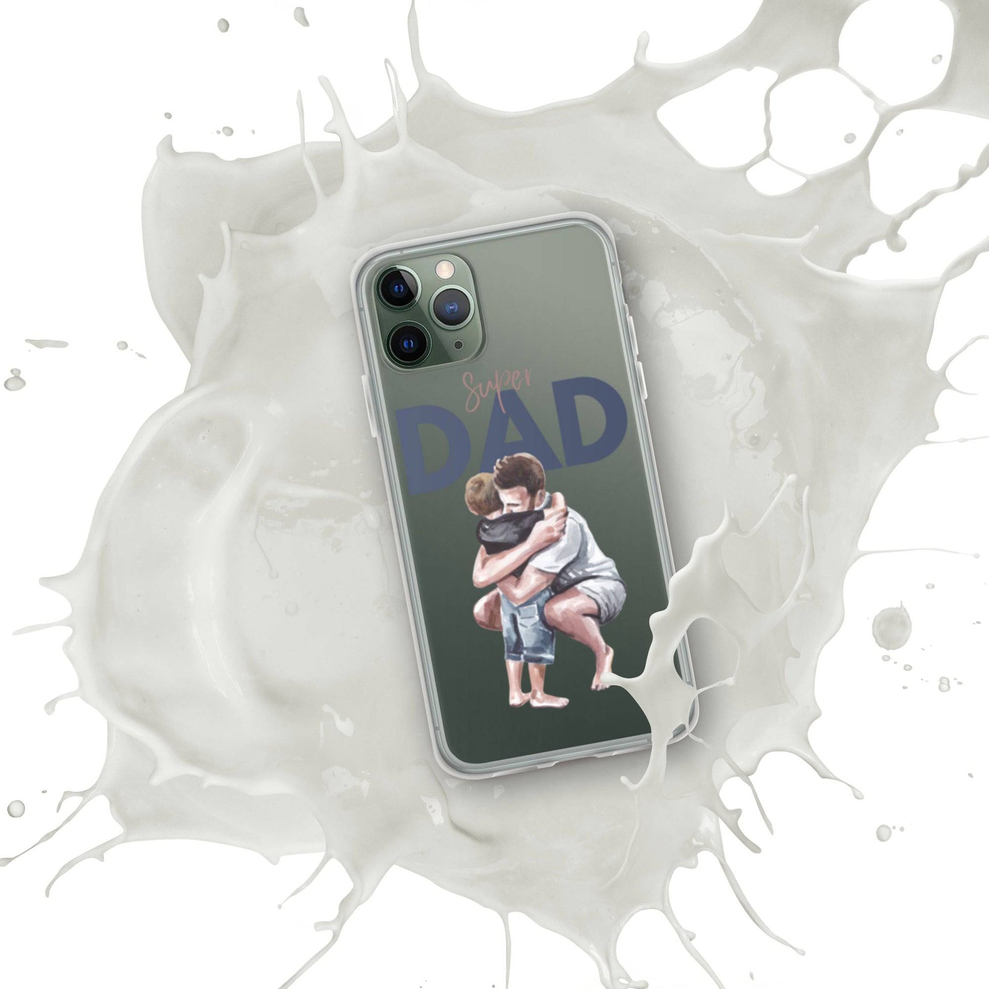 Super Dad - Clear Case for iPhone® - All Inclusive Family Treasures