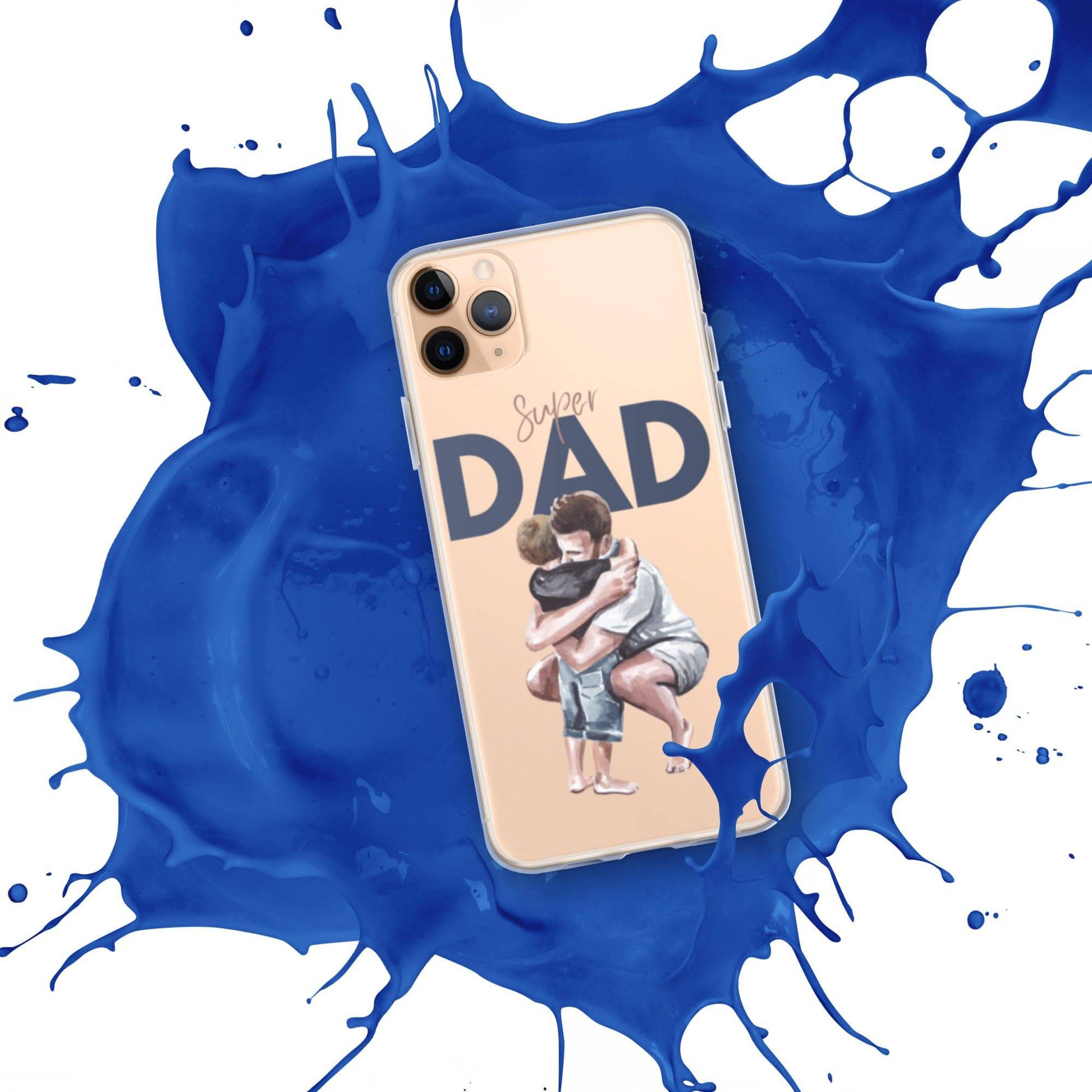 Super Dad - Clear Case for iPhone® - All Inclusive Family Treasures