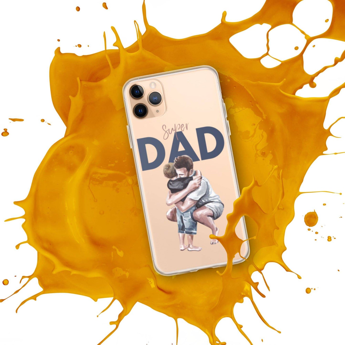 Super Dad - Clear Case for iPhone® - All Inclusive Family Treasures