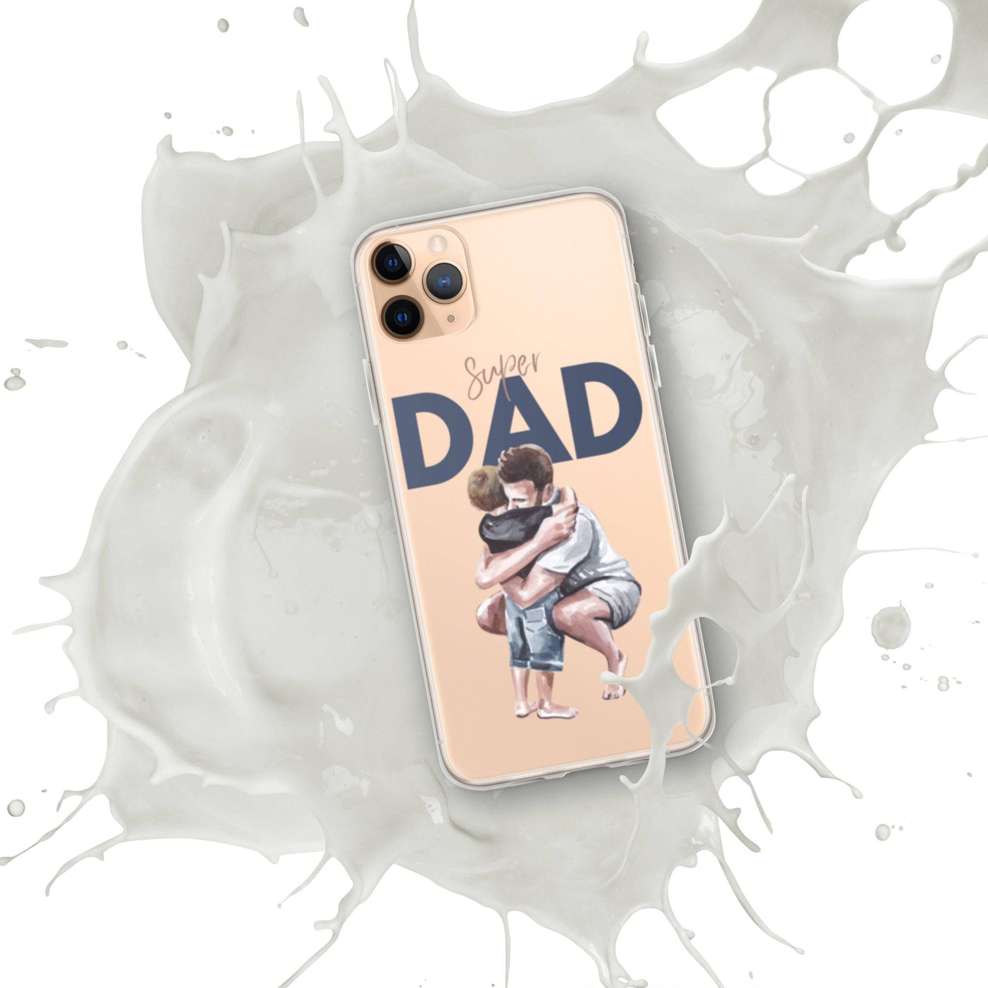 Super Dad - Clear Case for iPhone® - All Inclusive Family Treasures