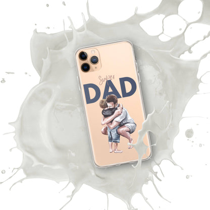 Super Dad - Clear Case for iPhone® - All Inclusive Family Treasures