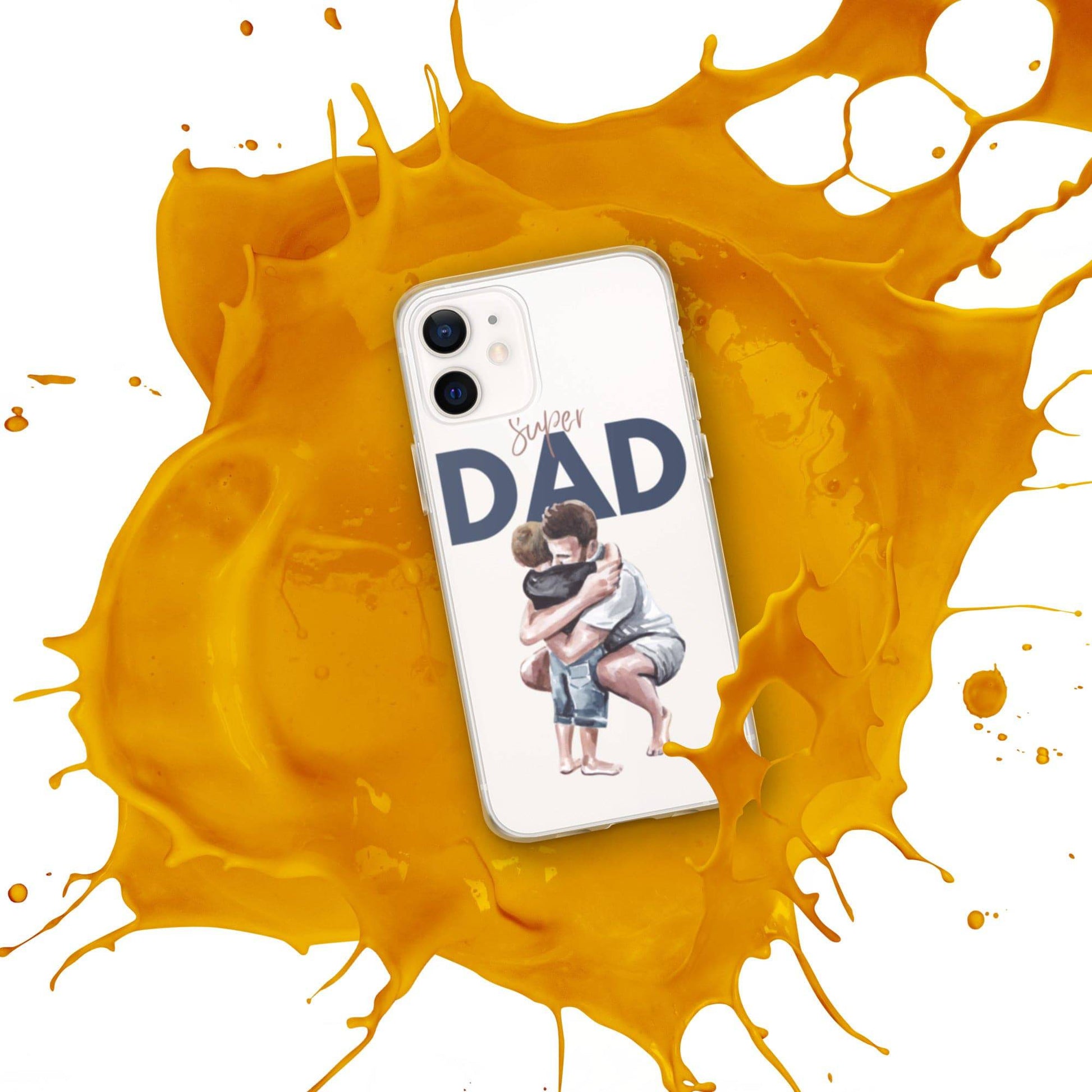 Super Dad - Clear Case for iPhone® - All Inclusive Family Treasures