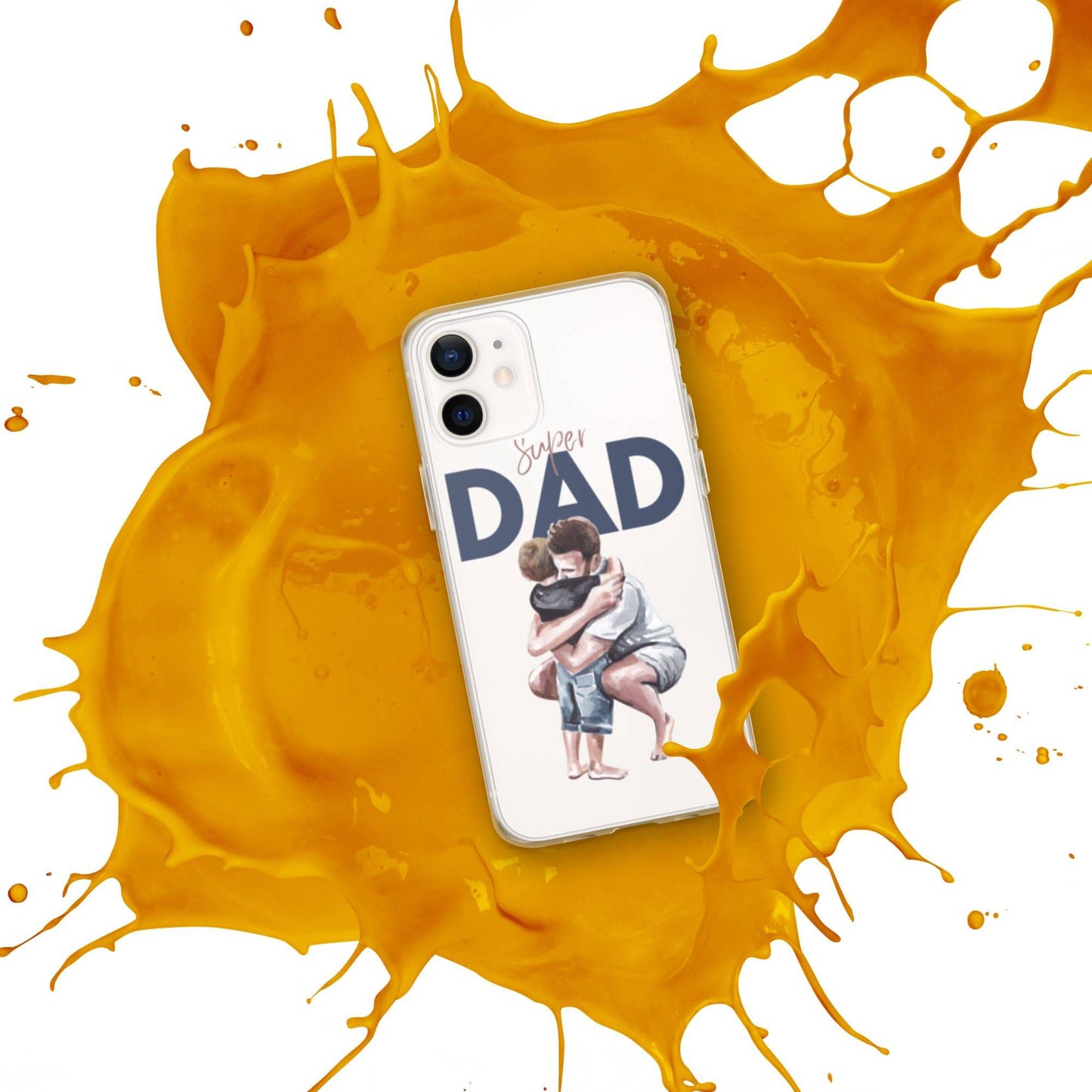 Super Dad - Clear Case for iPhone® - All Inclusive Family Treasures