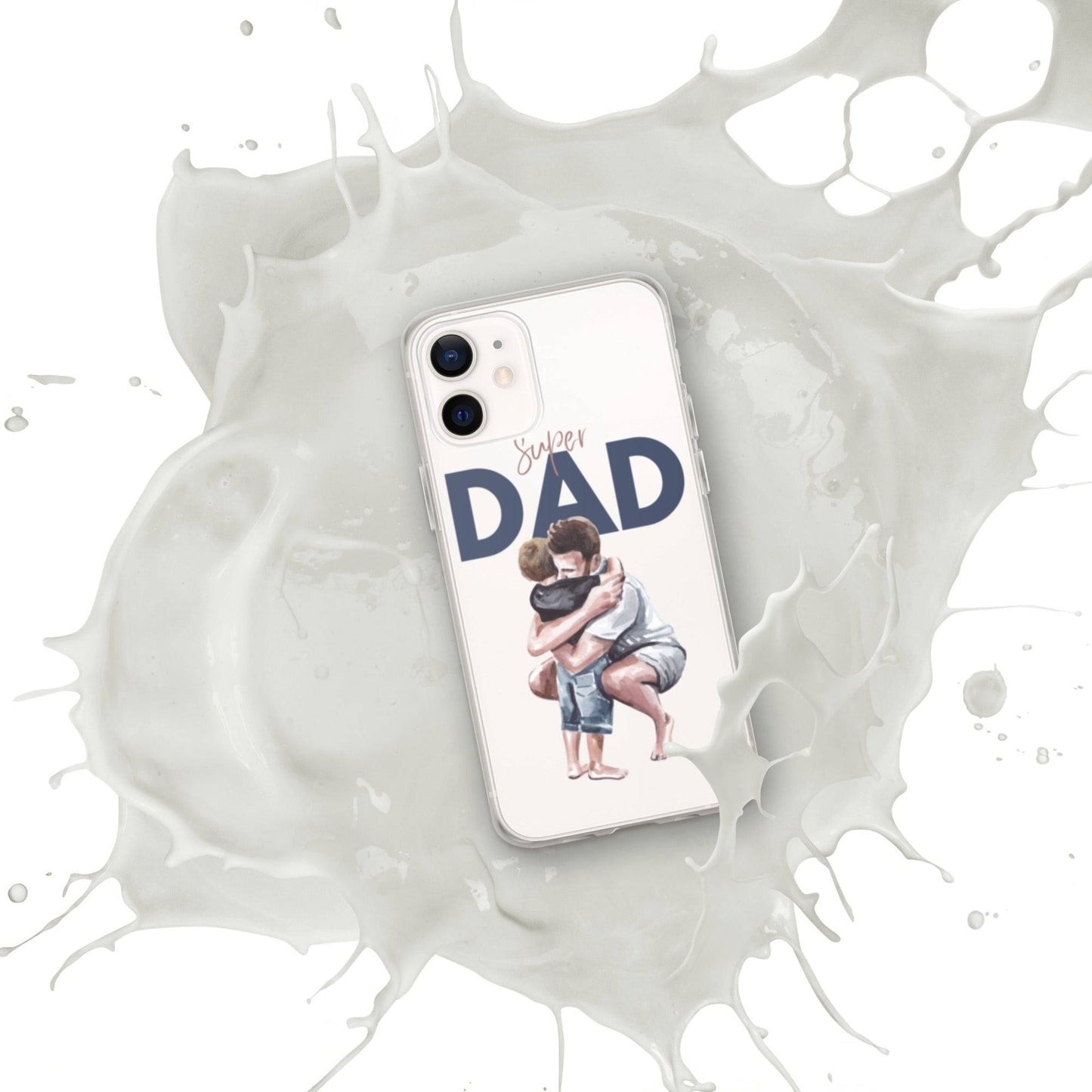 Super Dad - Clear Case for iPhone® - All Inclusive Family Treasures