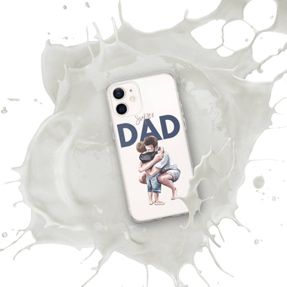 Super Dad - Clear Case for iPhone® - All Inclusive Family Treasures