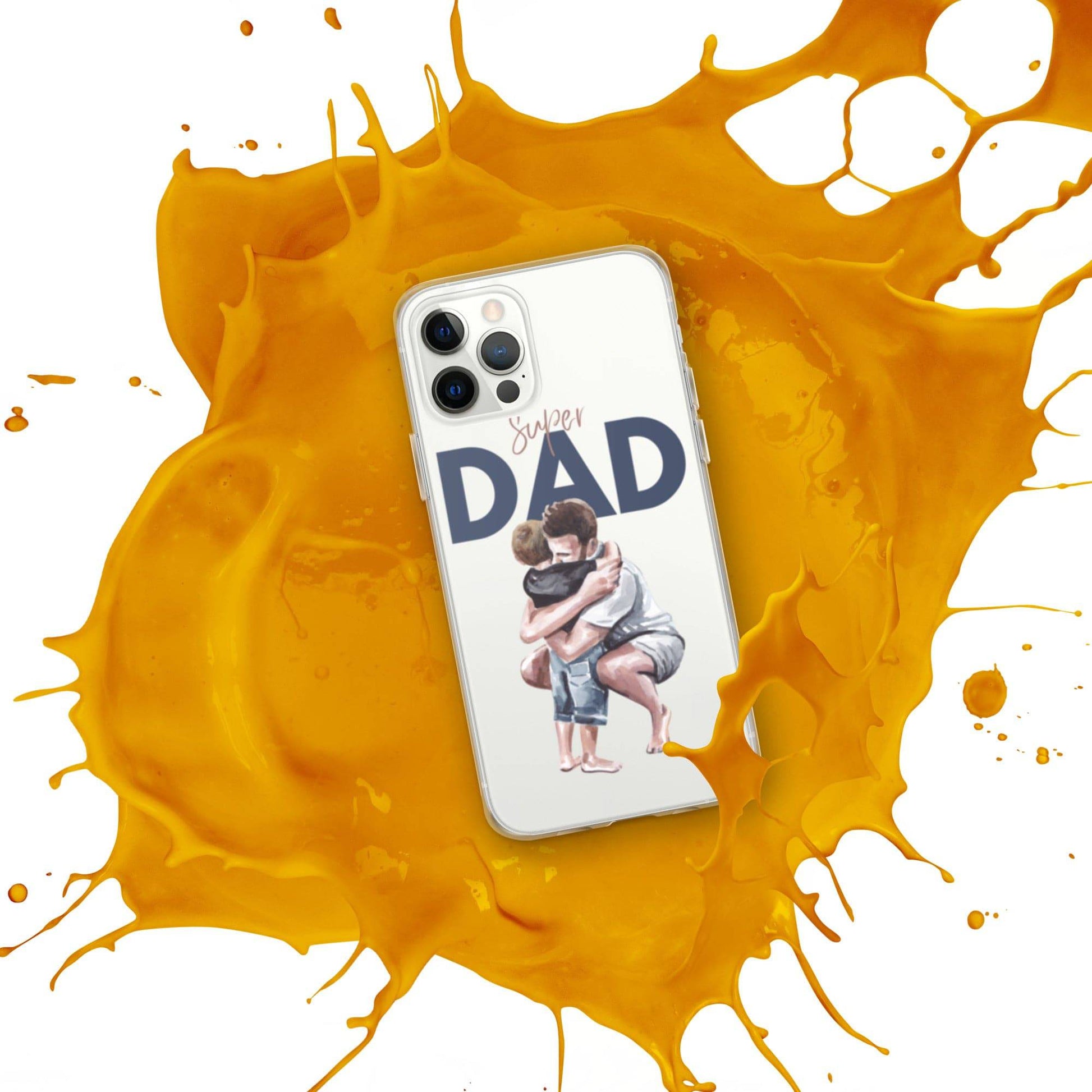 Super Dad - Clear Case for iPhone® - All Inclusive Family Treasures