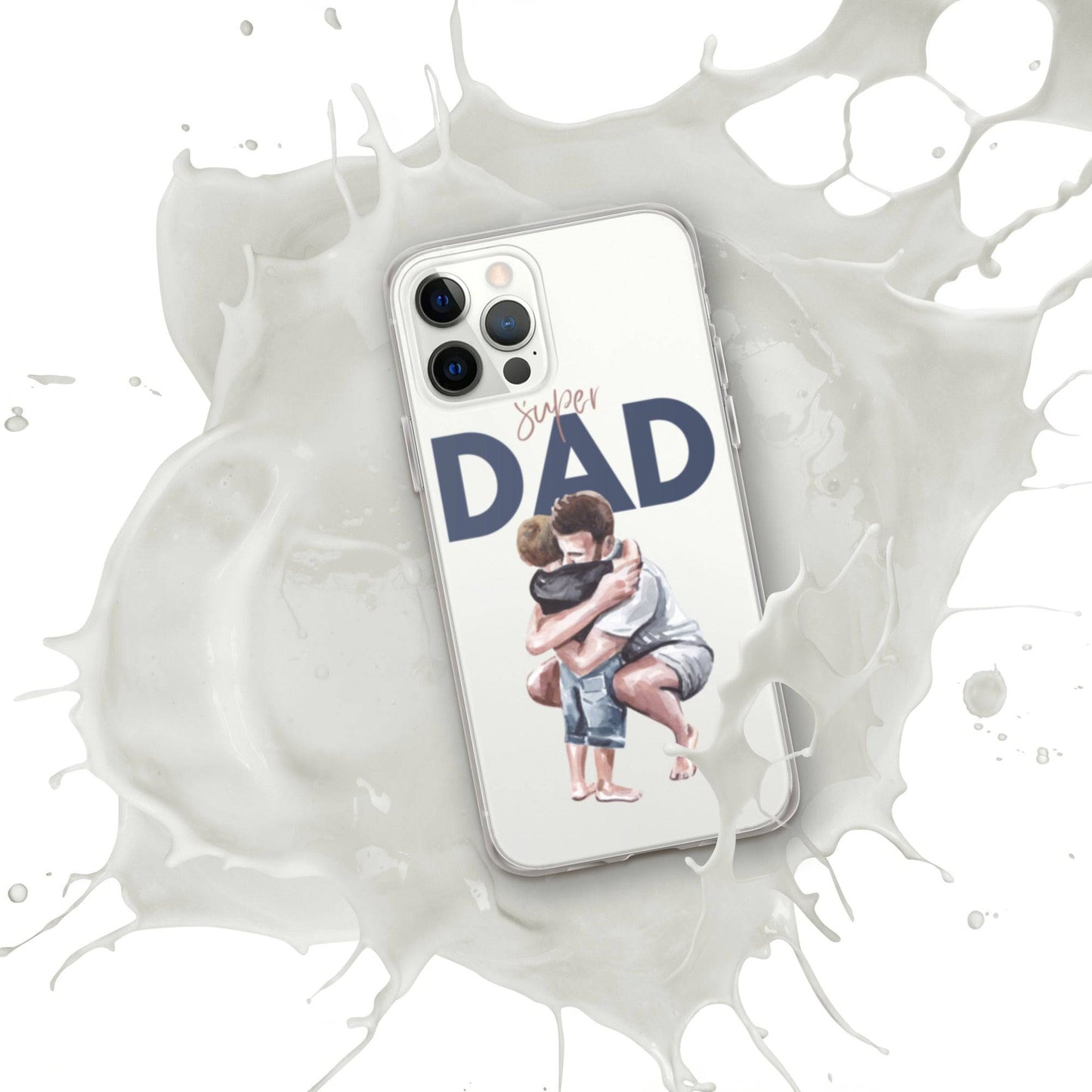 Super Dad - Clear Case for iPhone® - All Inclusive Family Treasures