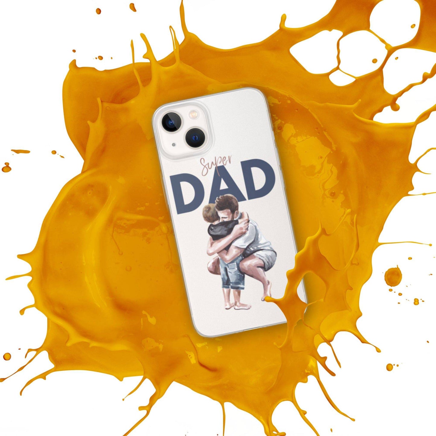 Super Dad - Clear Case for iPhone® - All Inclusive Family Treasures