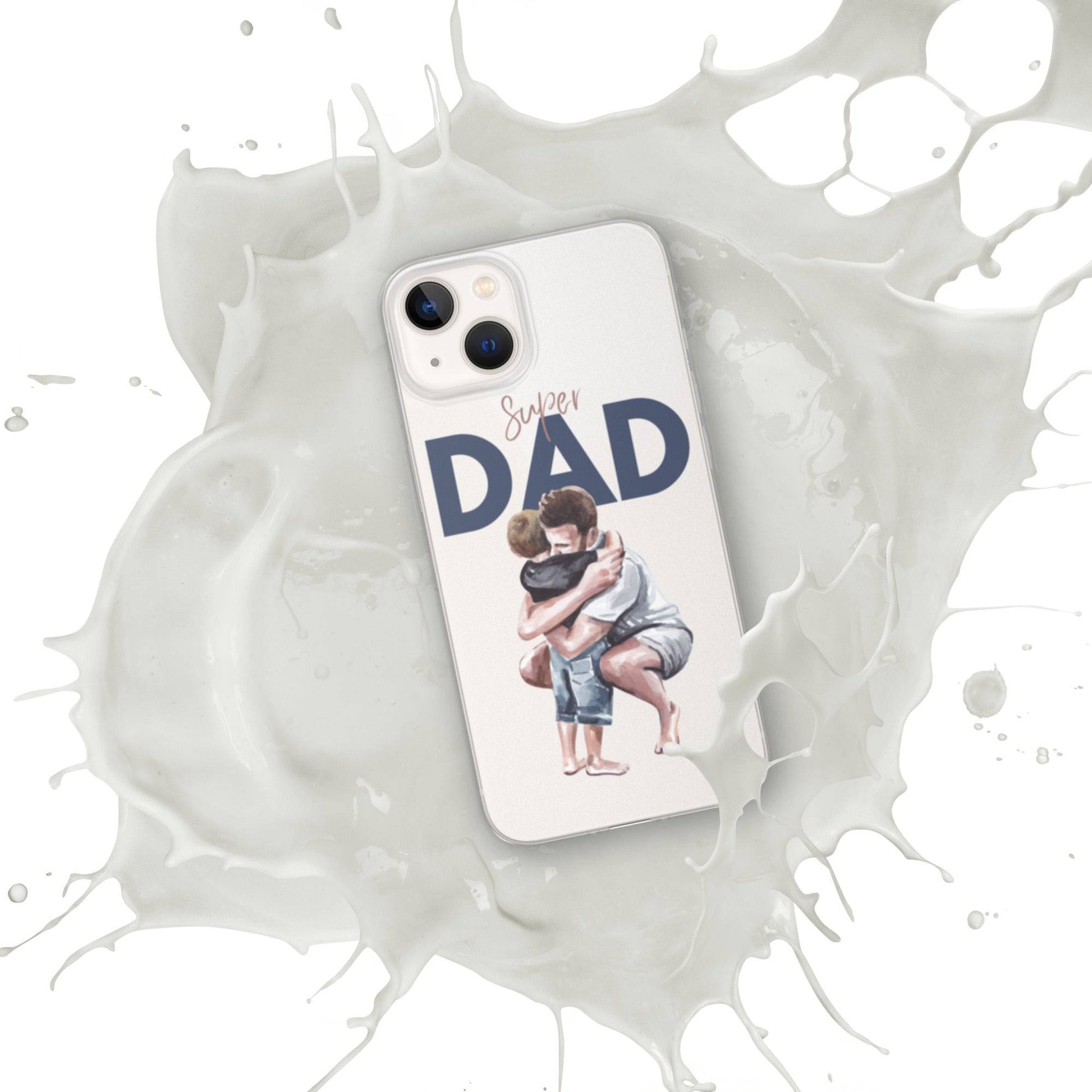 Super Dad - Clear Case for iPhone® - All Inclusive Family Treasures