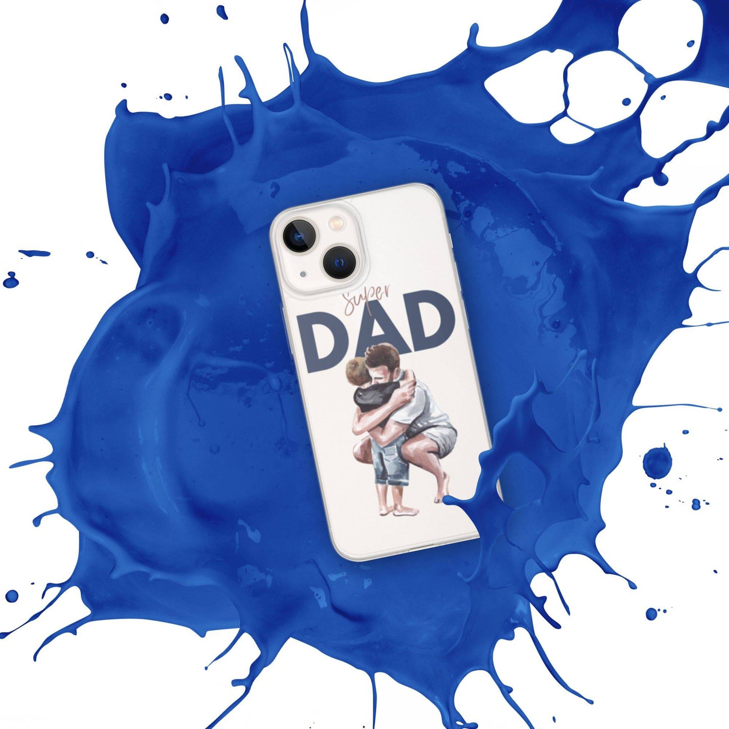 Super Dad - Clear Case for iPhone® - All Inclusive Family Treasures