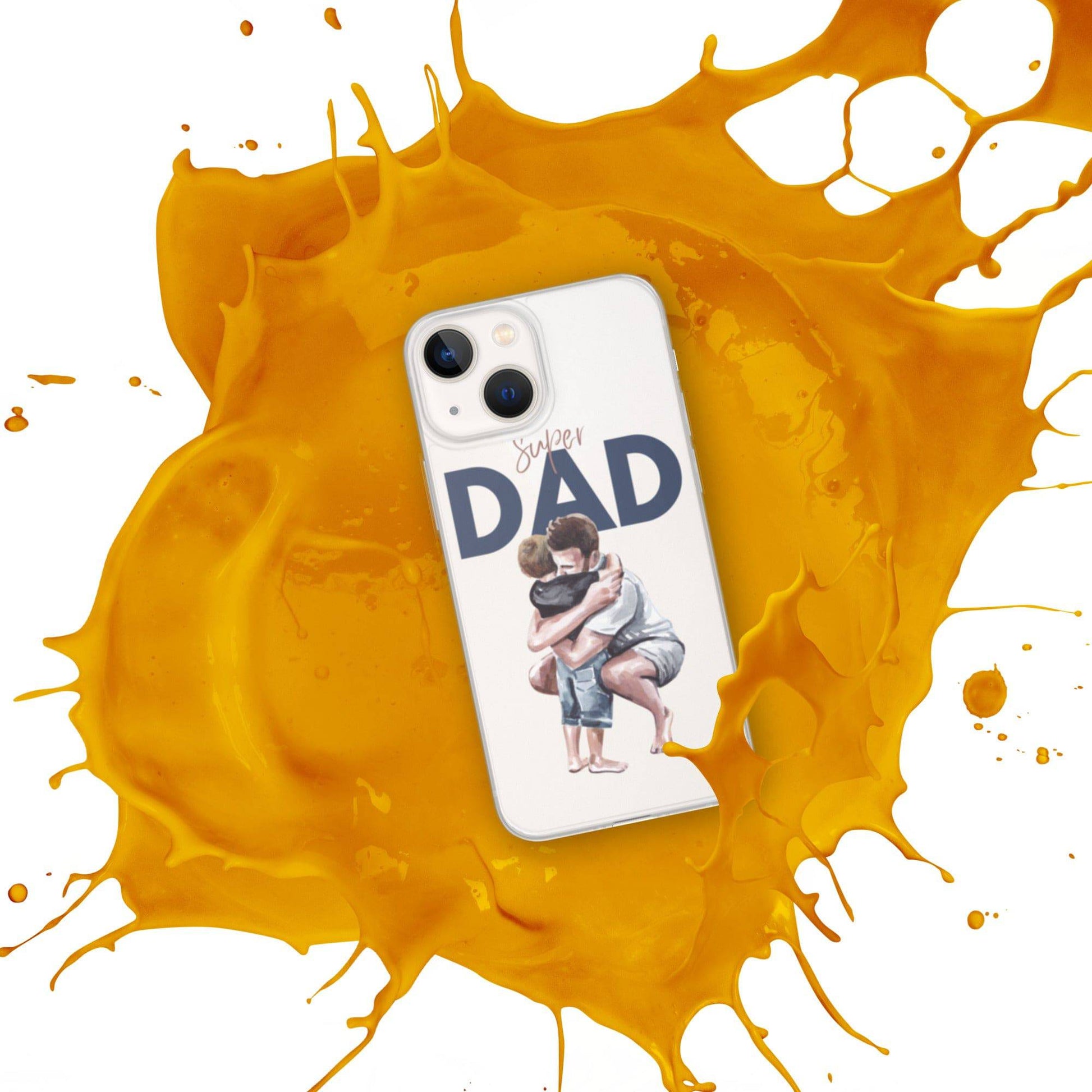 Super Dad - Clear Case for iPhone® - All Inclusive Family Treasures