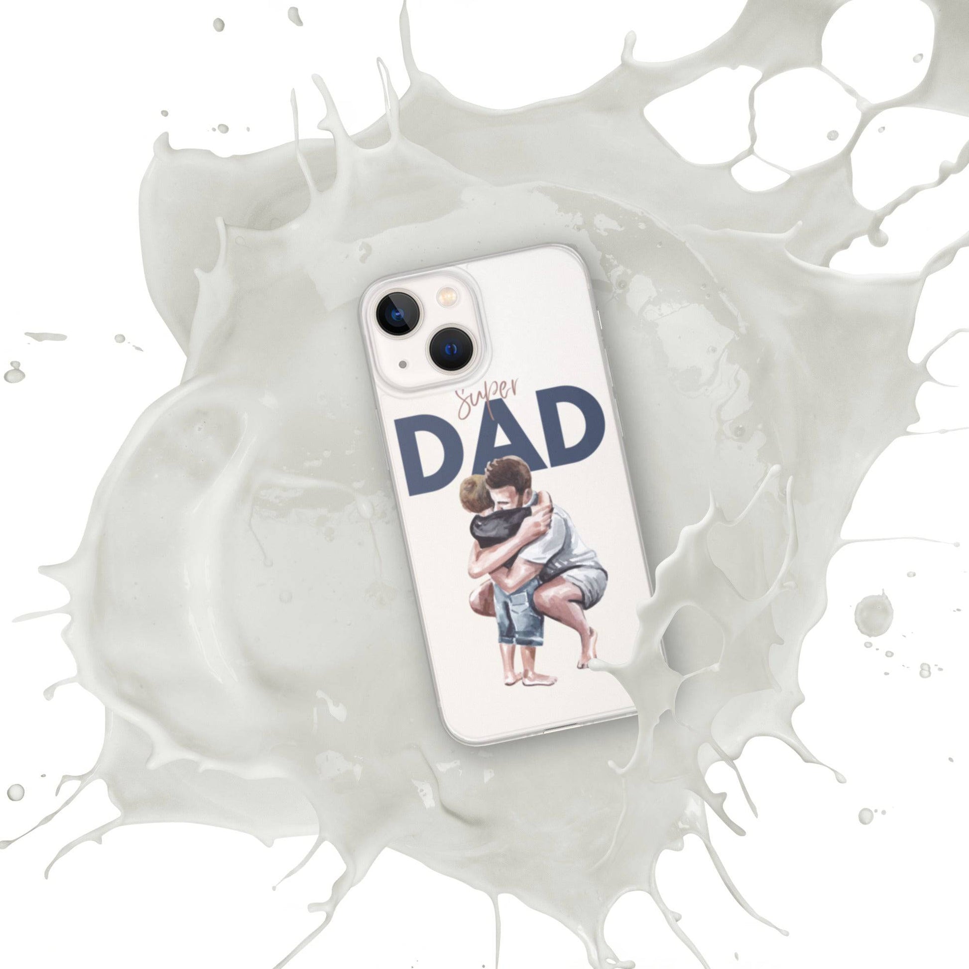 Super Dad - Clear Case for iPhone® - All Inclusive Family Treasures