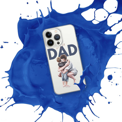 Super Dad - Clear Case for iPhone® - All Inclusive Family Treasures