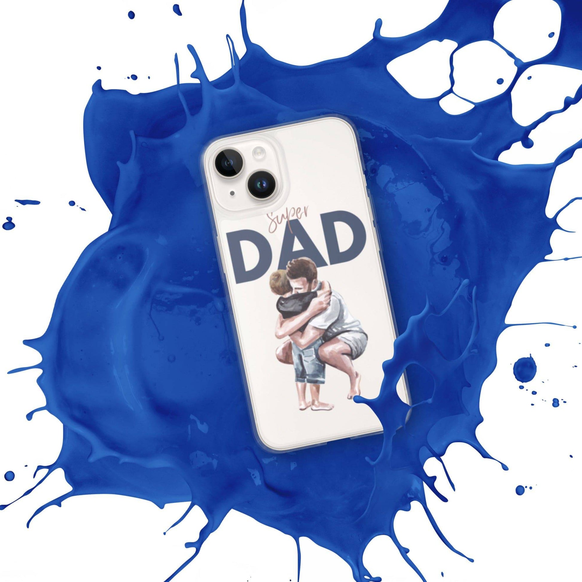 Super Dad - Clear Case for iPhone® - All Inclusive Family Treasures