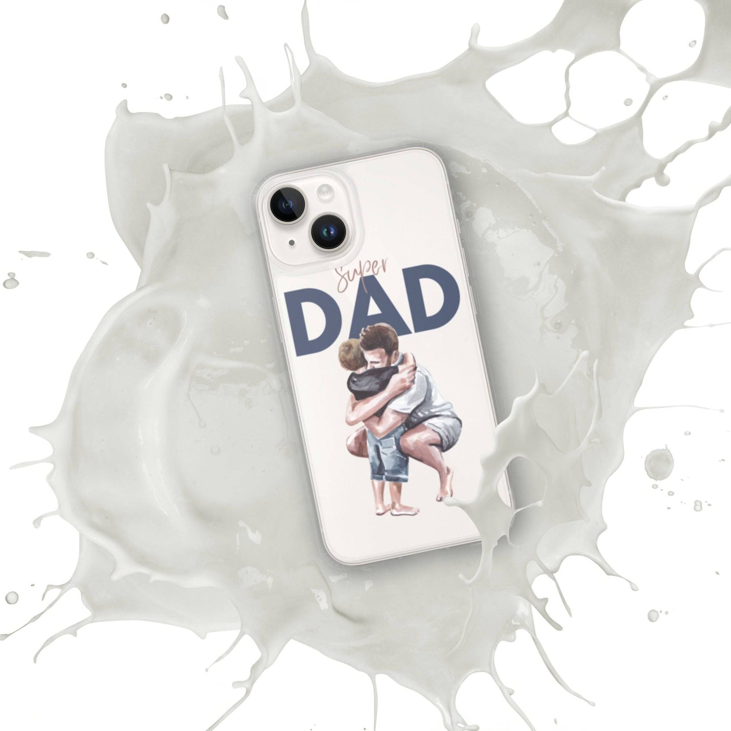 Super Dad - Clear Case for iPhone® - All Inclusive Family Treasures