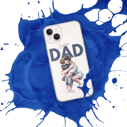 Super Dad - Clear Case for iPhone® - All Inclusive Family Treasures