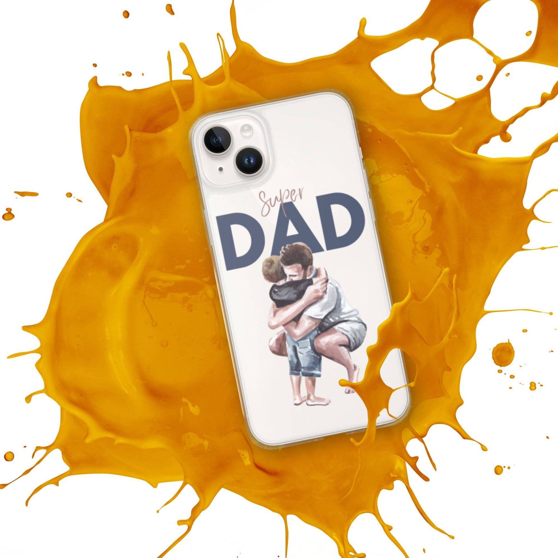 Super Dad - Clear Case for iPhone® - All Inclusive Family Treasures