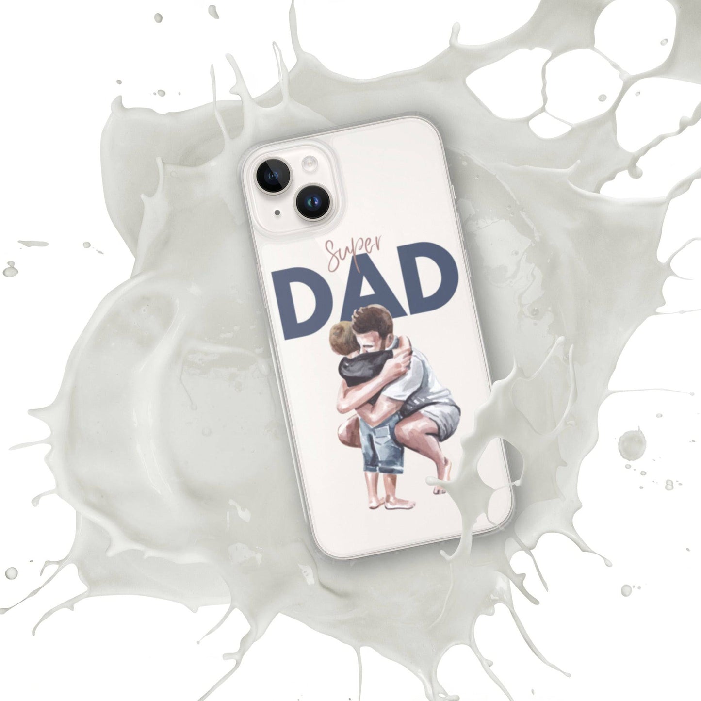 Super Dad - Clear Case for iPhone® - All Inclusive Family Treasures