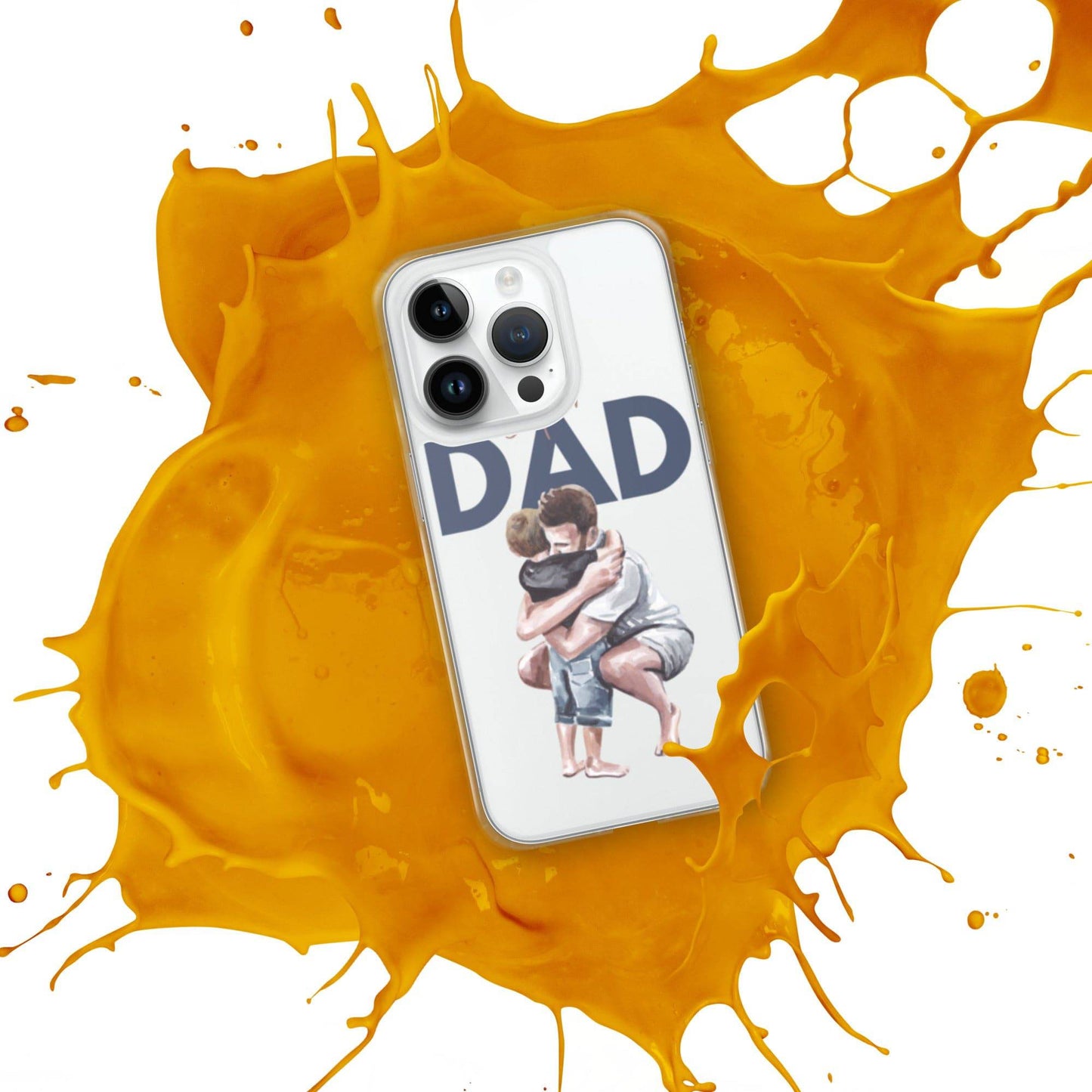 Super Dad - Clear Case for iPhone® - All Inclusive Family Treasures