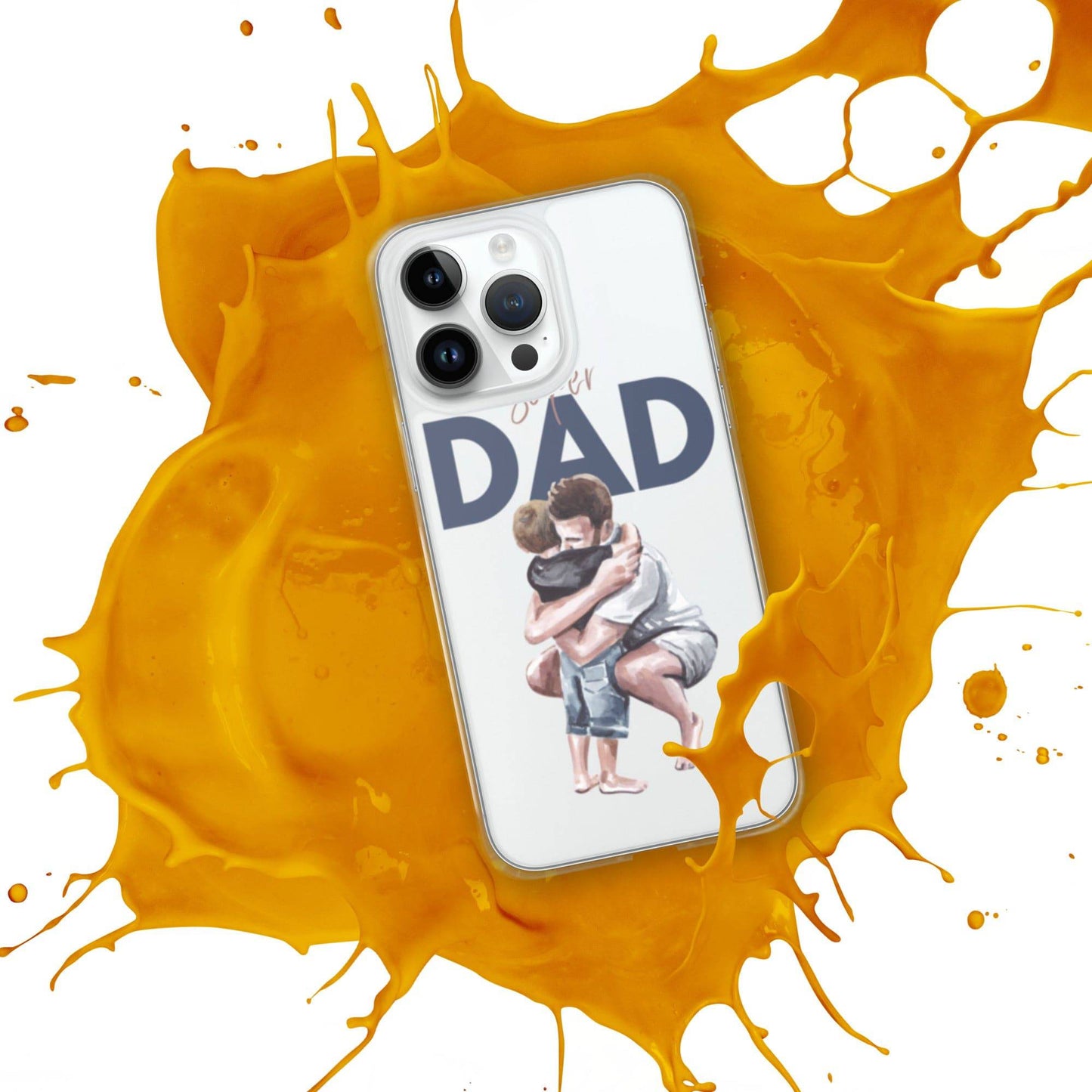 Super Dad - Clear Case for iPhone® - All Inclusive Family Treasures