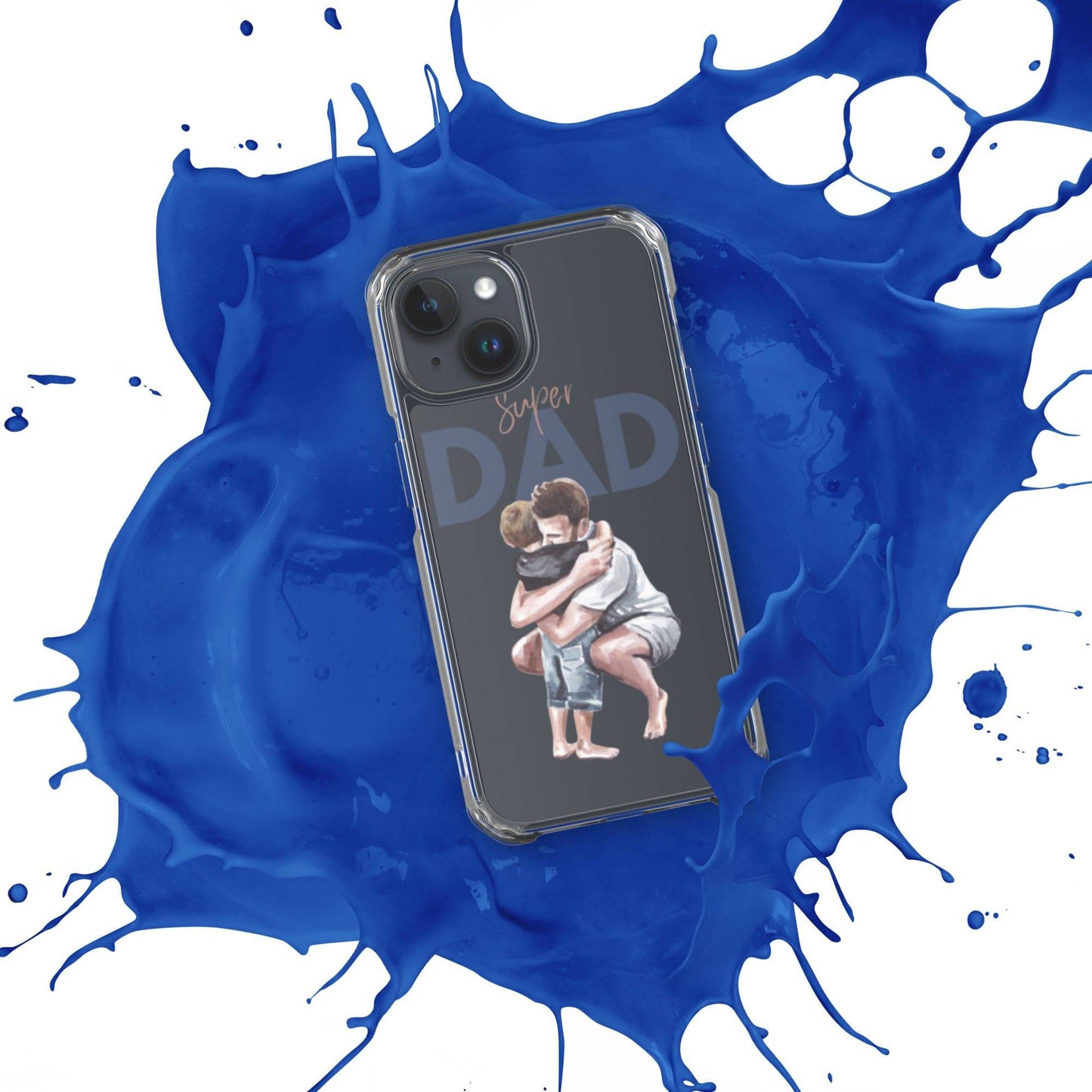 Super Dad - Clear Case for iPhone® - All Inclusive Family Treasures