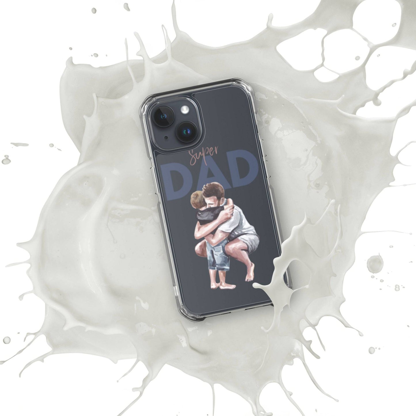 Super Dad - Clear Case for iPhone® - All Inclusive Family Treasures