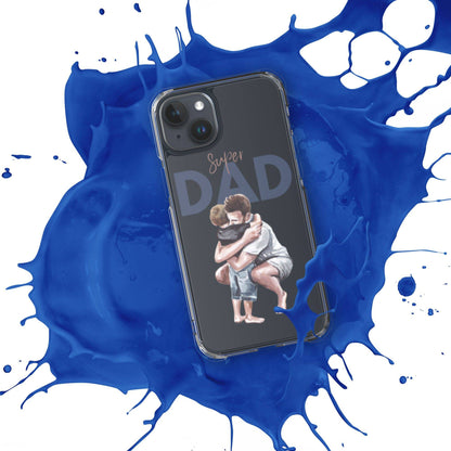 Super Dad - Clear Case for iPhone® - All Inclusive Family Treasures