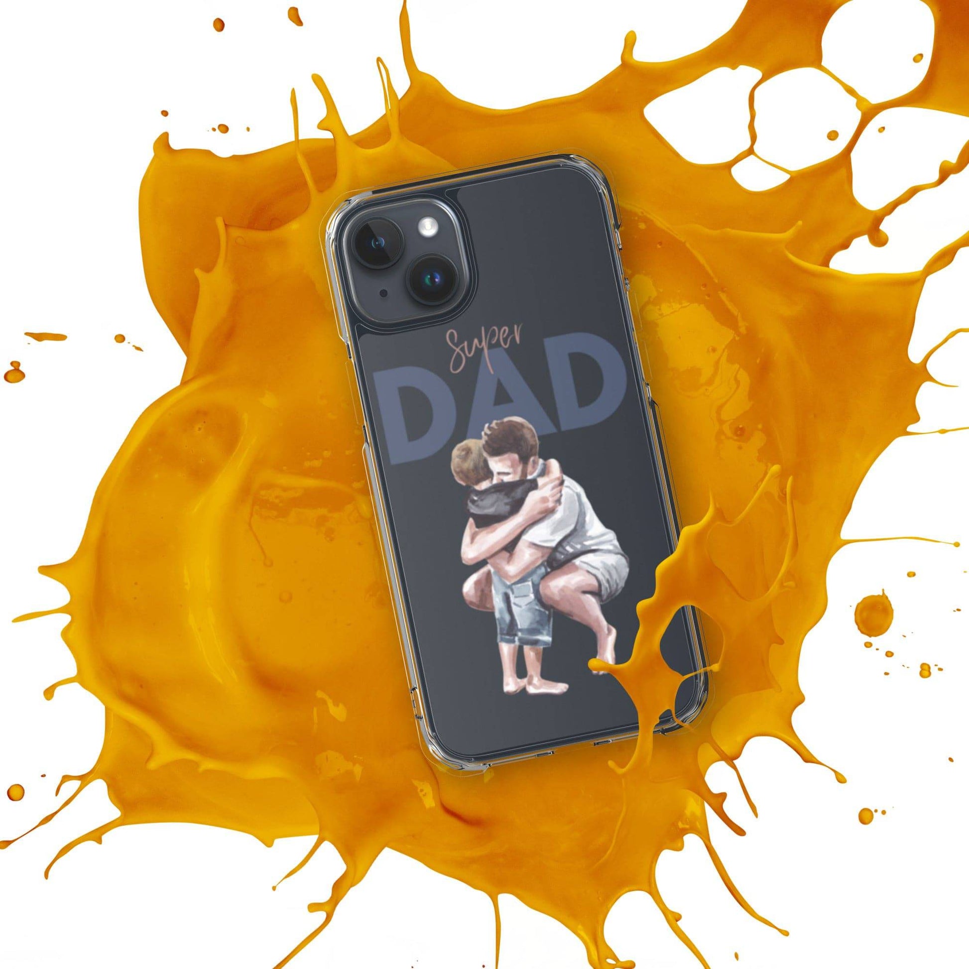 Super Dad - Clear Case for iPhone® - All Inclusive Family Treasures