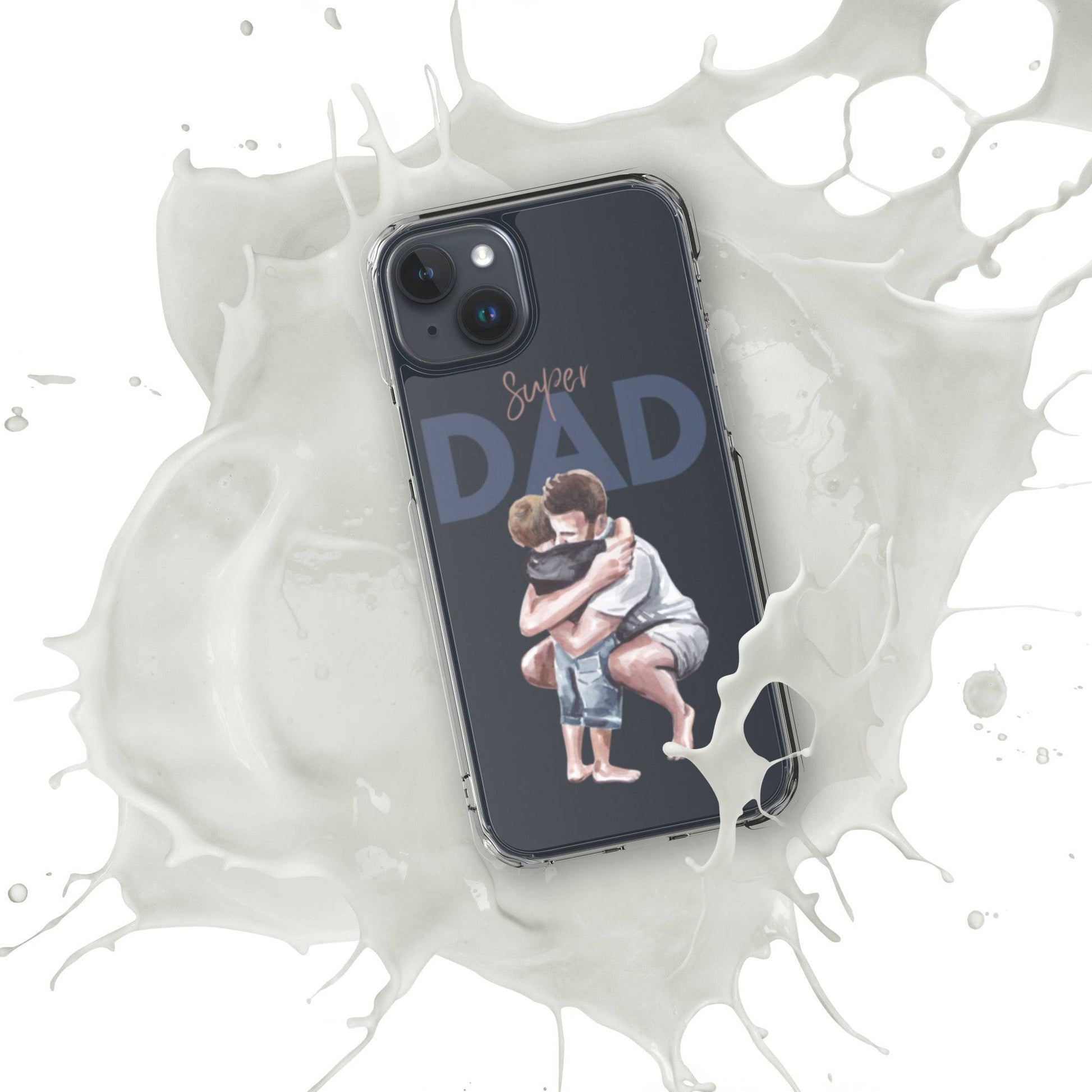 Super Dad - Clear Case for iPhone® - All Inclusive Family Treasures