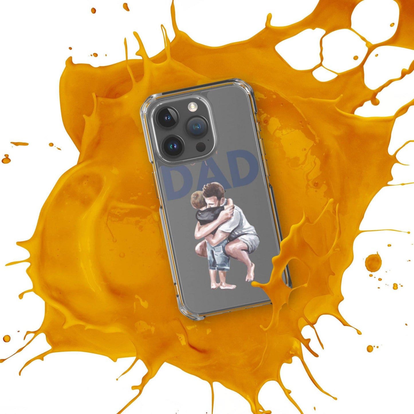 Super Dad - Clear Case for iPhone® - All Inclusive Family Treasures