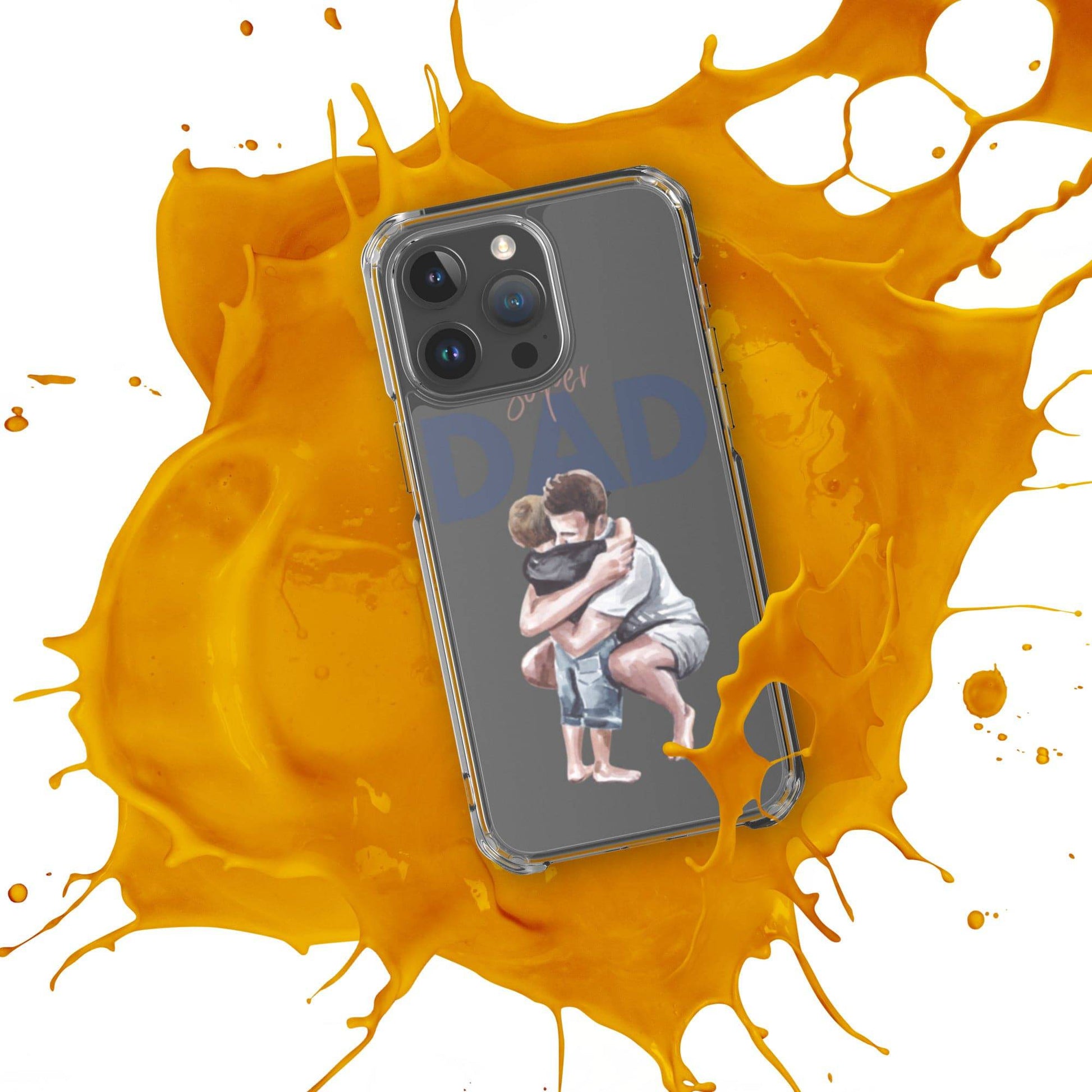 Super Dad - Clear Case for iPhone® - All Inclusive Family Treasures