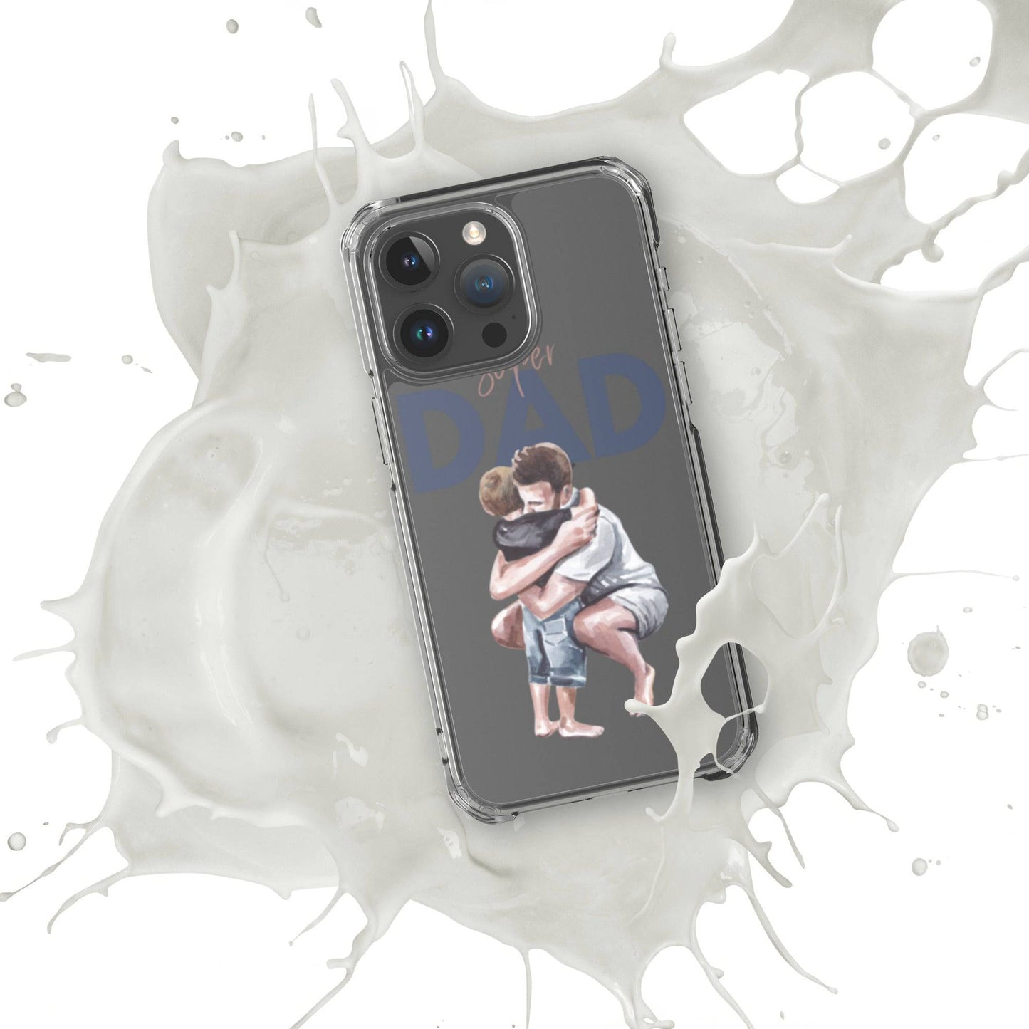 Super Dad - Clear Case for iPhone® - All Inclusive Family Treasures