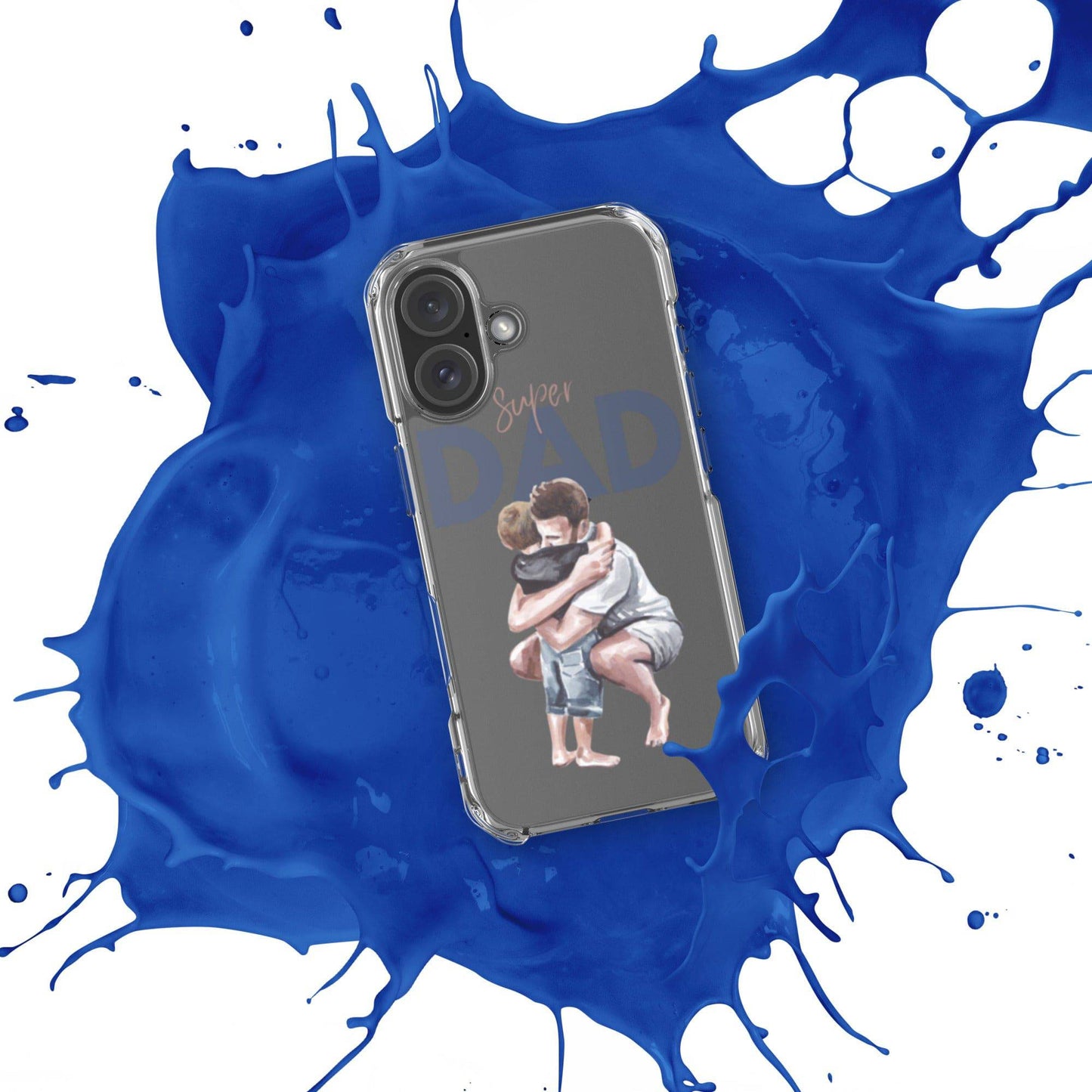 Super Dad - Clear Case for iPhone® - All Inclusive Family Treasures