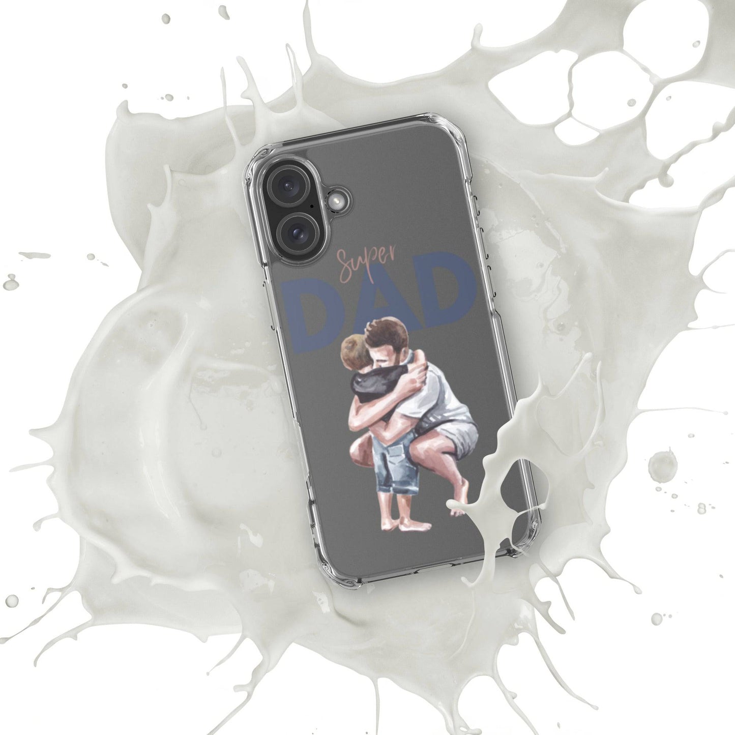 Super Dad - Clear Case for iPhone® - All Inclusive Family Treasures