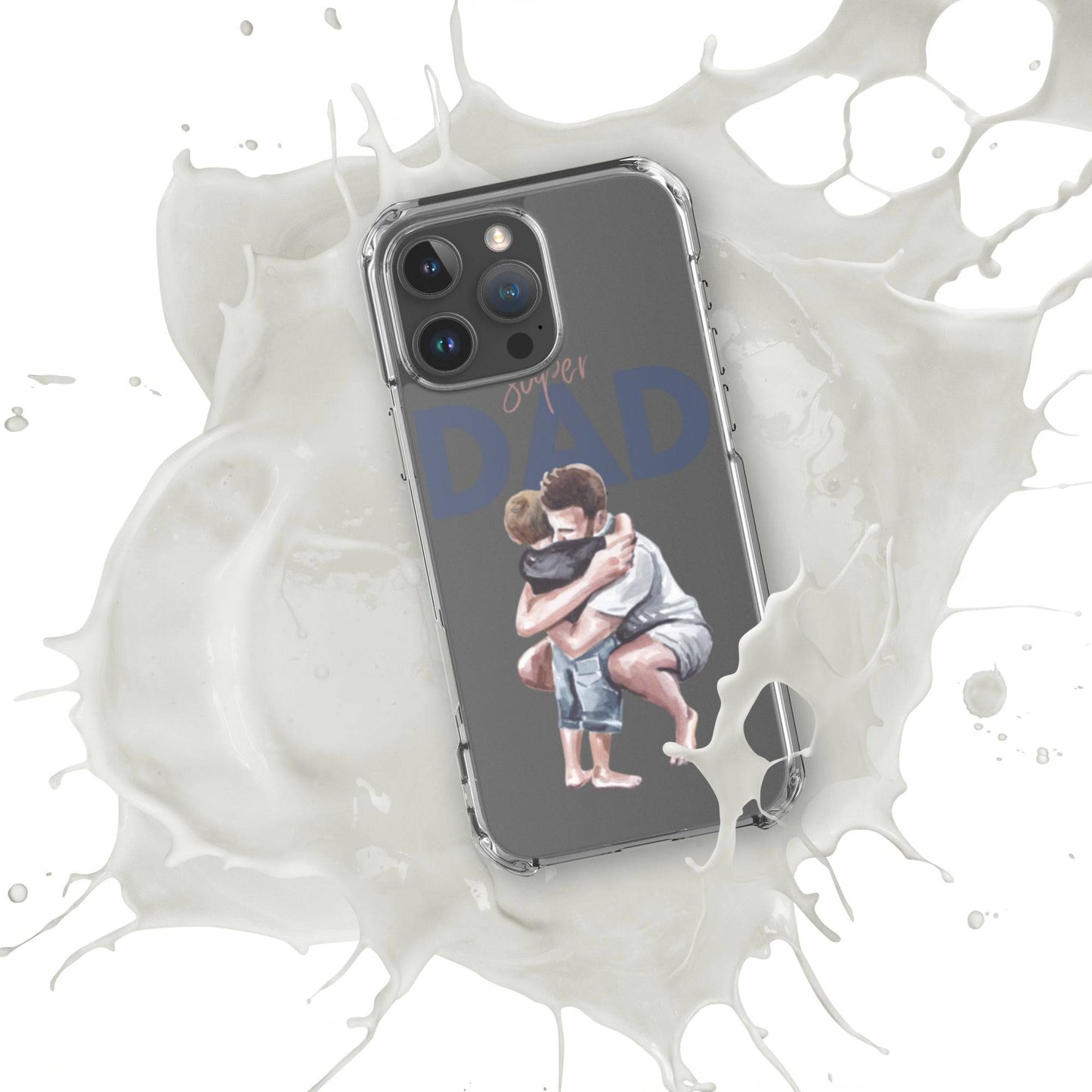 Super Dad - Clear Case for iPhone® - All Inclusive Family Treasures