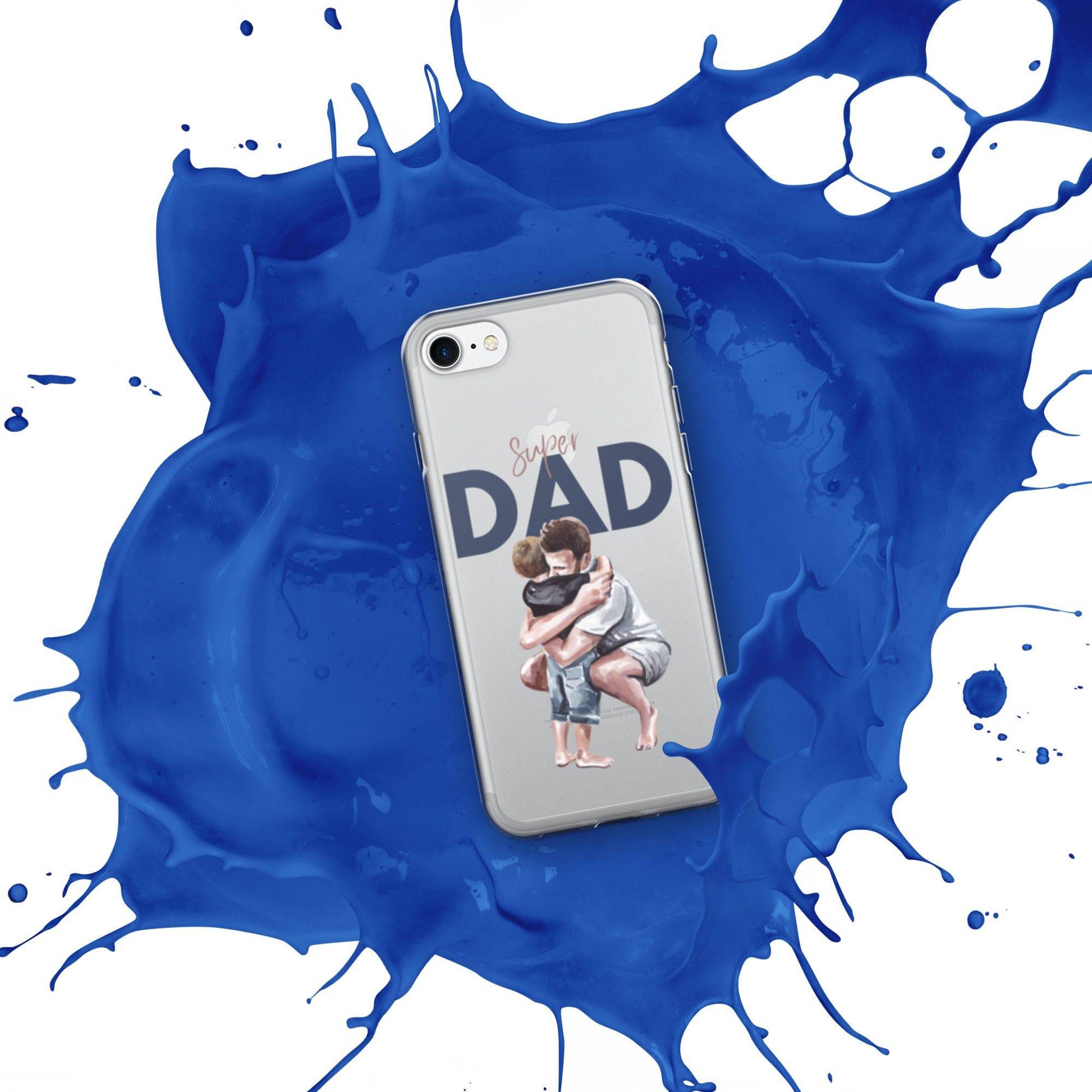 Super Dad - Clear Case for iPhone® - All Inclusive Family Treasures