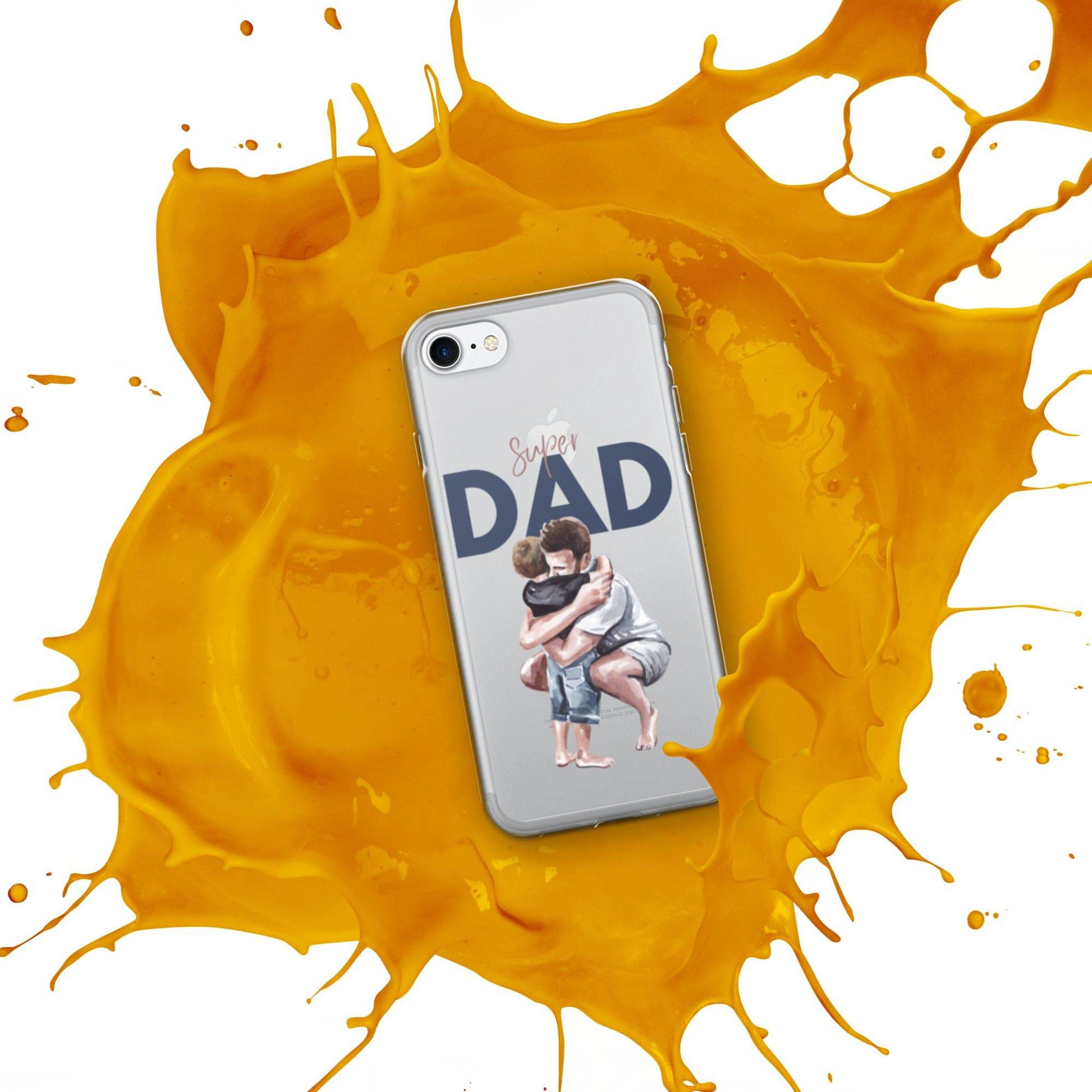 Super Dad - Clear Case for iPhone® - All Inclusive Family Treasures